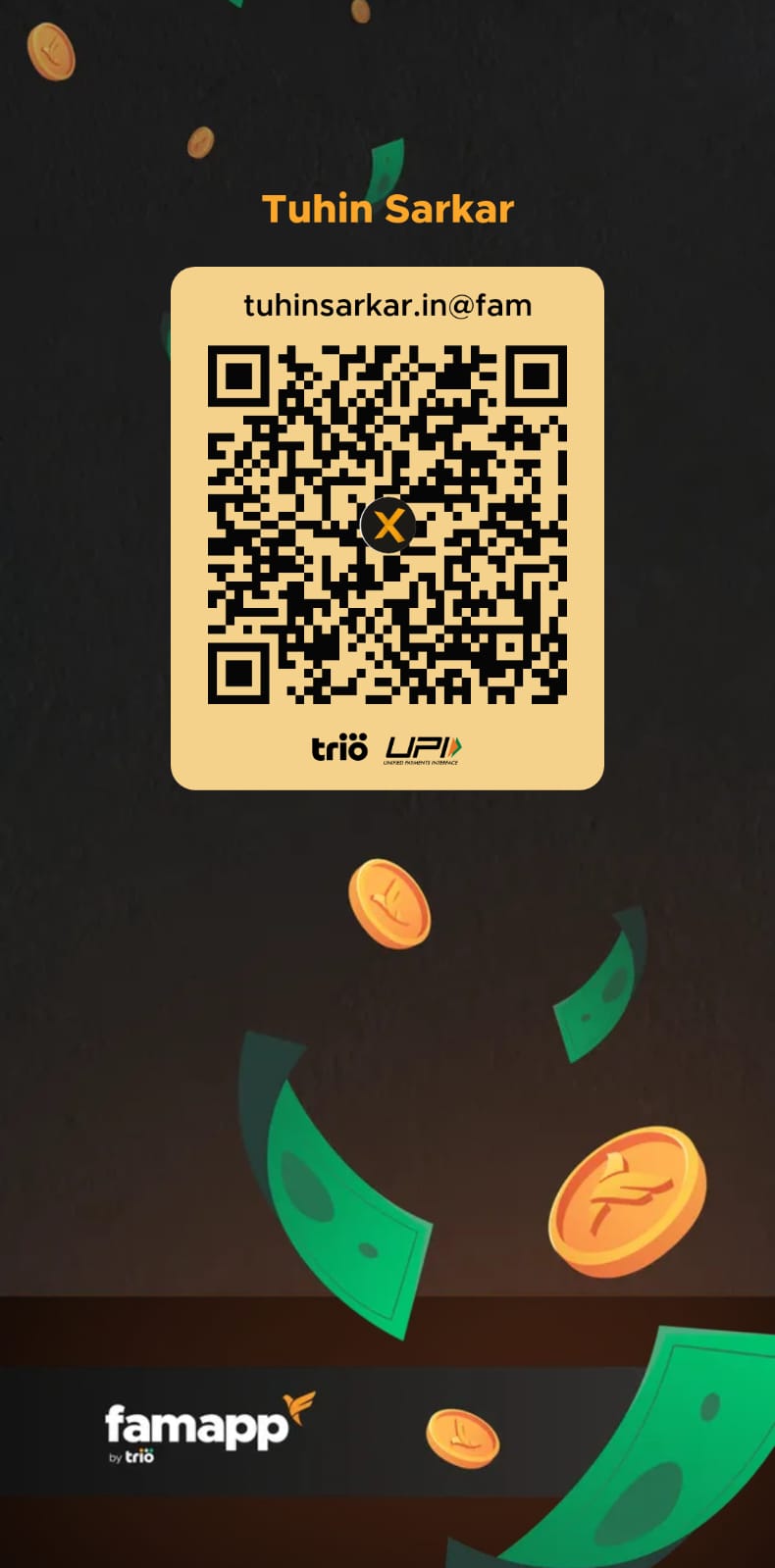 UPI QR Code for donations